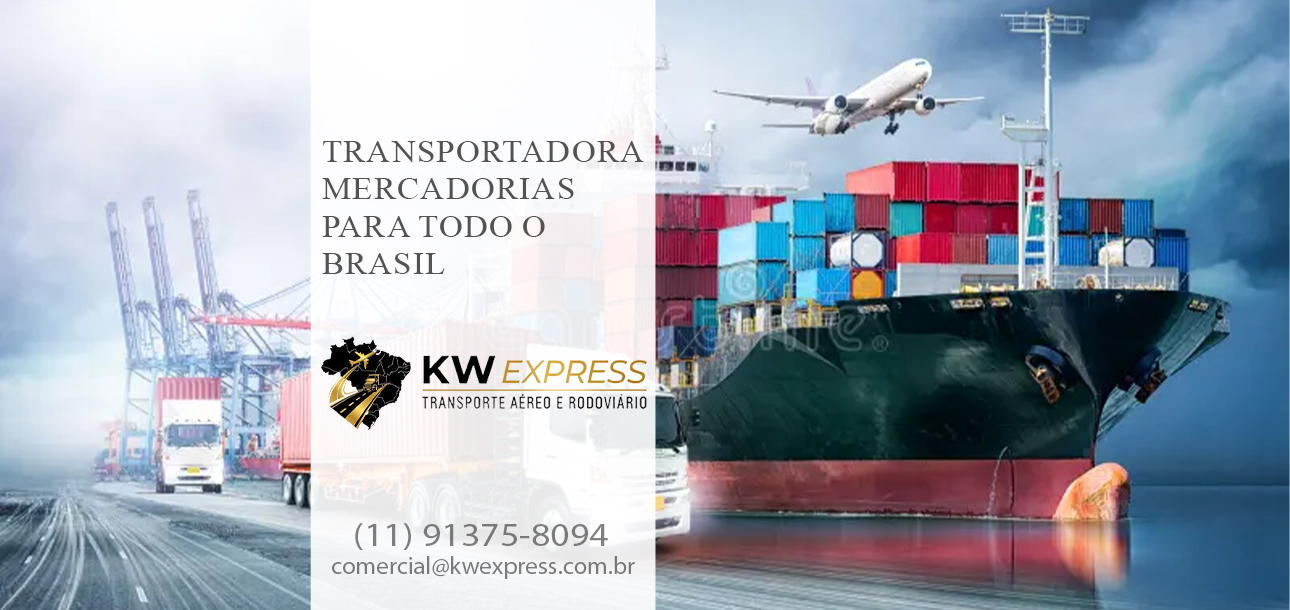 Transportadora de Mercadorias para Todo o Brasil