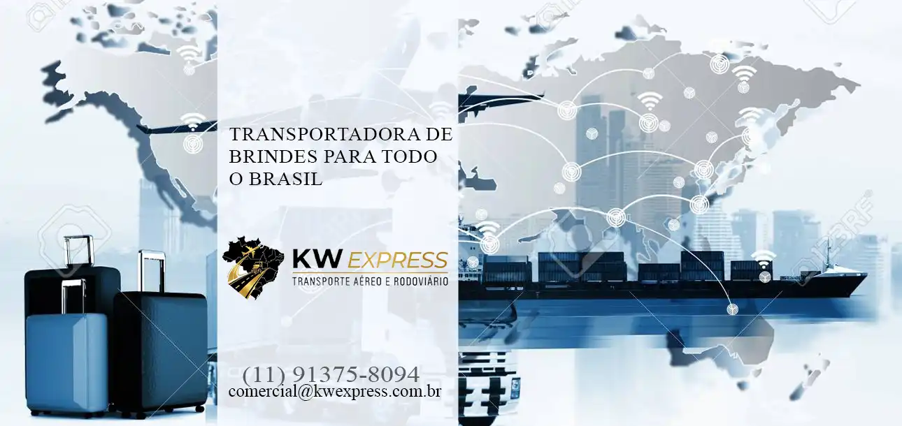 Transportadora de Brindes para Todo o Brasil