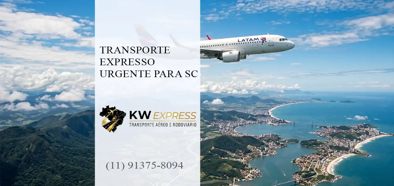 Transporte Expresso Urgente para SC